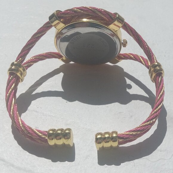 Borstn Watch Stainless Steel Quartz Women's Watch Bangle Girl Woman Wristwatch - Picture 7 of 10